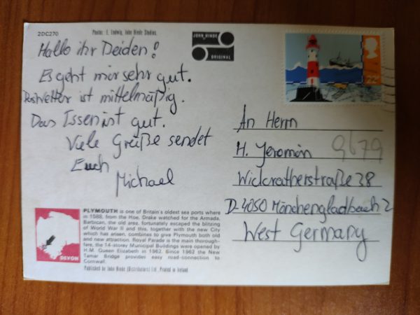 Postcard Plymouth - Image 2