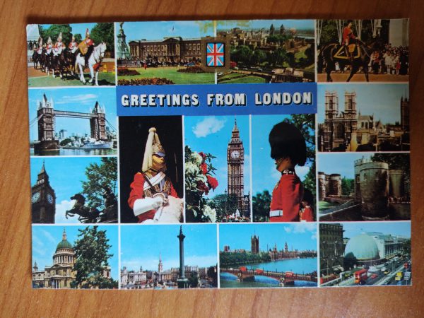 Postcard Greetings from London