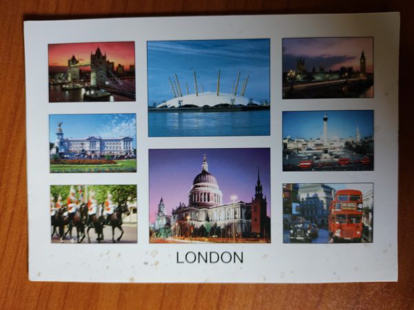 Postcard London 8 pictures