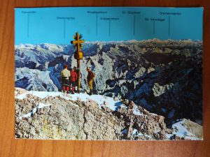 Postcard Zugspitze Ostgipfel