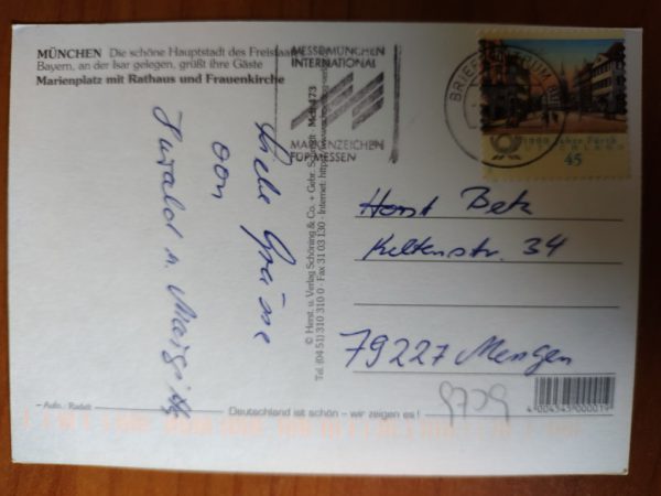 Postcard Schones Munich - Image 2