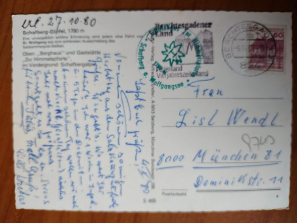 Postcard Schafberg Gipfel - Image 2