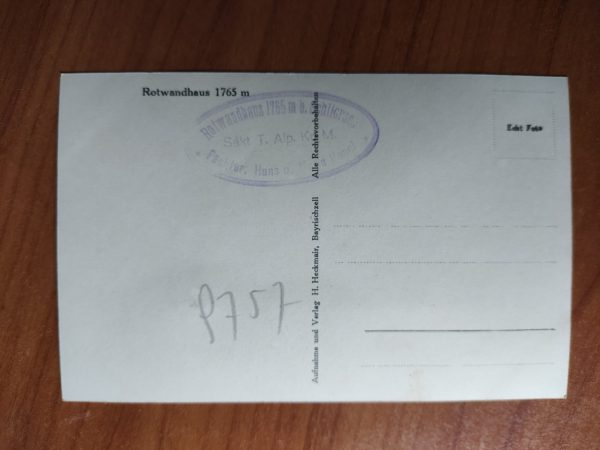 Postcard Rotwandhaus - Image 2