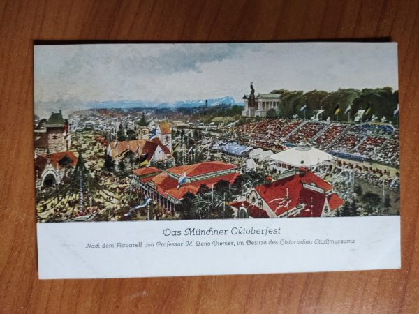 Postcard Munich Okotoberfest