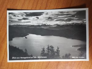 Postcard Dorf Weichensee