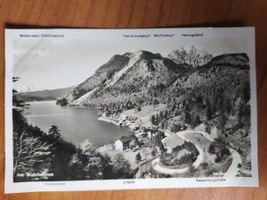 Postcard Dorf Weichensee