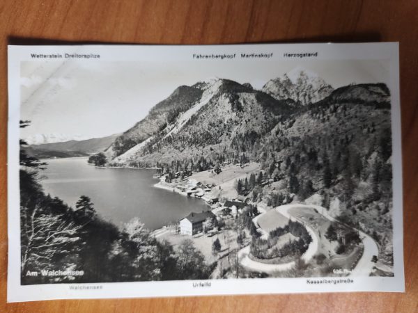 Postcard Dorf Weichensee