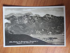 Postcard Zugspitze Zwiesel
