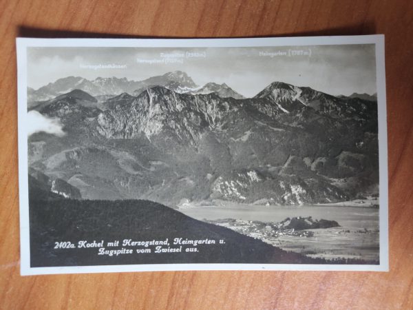 Postcard Zugspitze Zwiesel