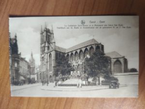Postcard Gent Cathedrale