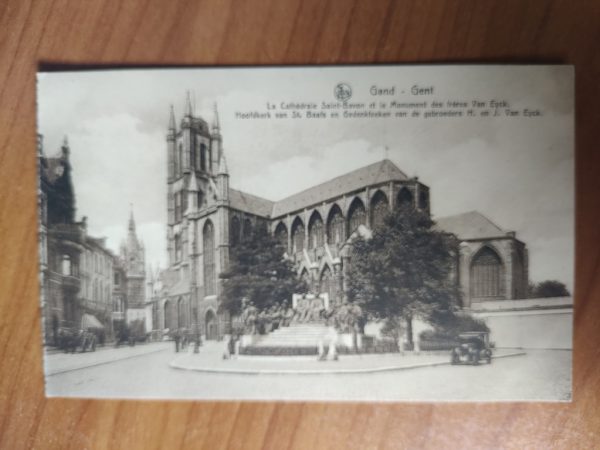 Postcard Gent Cathedrale