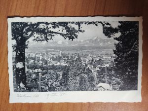 Postcard Weilheim Obb