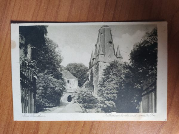Postcard Bad Bentheim Kirche
