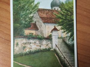 Postcard Obere Kirtche Herrsching