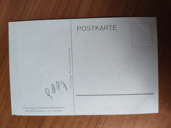 Postcard Obere Kirtche Herrsching - Image 2