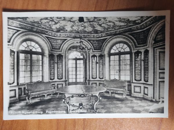 Postcard Schloss Nymphenburg Pagodenburg