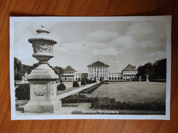 Postcard Schloss Nymphenburg Pagodenburg Park