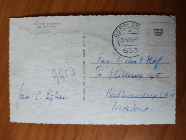Postcard Gerolstein Dolomieten - Image 2