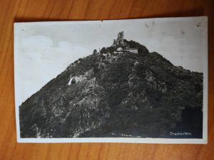 Postcard Drachenfels 1942
