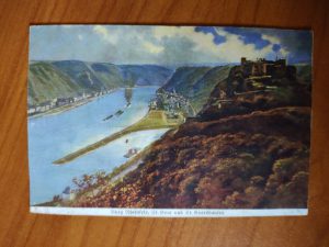 Postcard Burg Rheinfels