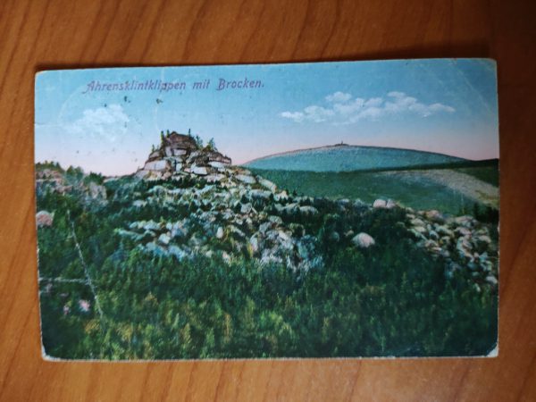 Postcard Ahrensklintklippen