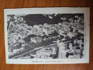 Postcard Strassbourg Place de la Republique