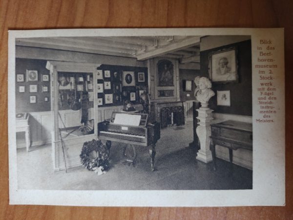 Postcard Beethovenmuseum