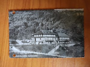 Postcard Gaststatte Dechenhohle
