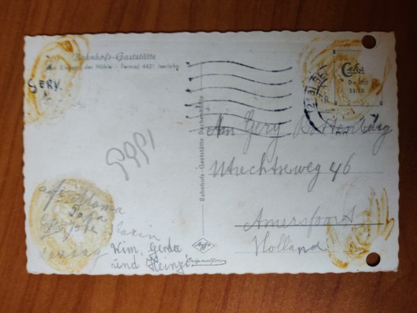 Postcard Gaststatte Dechenhohle - Image 2