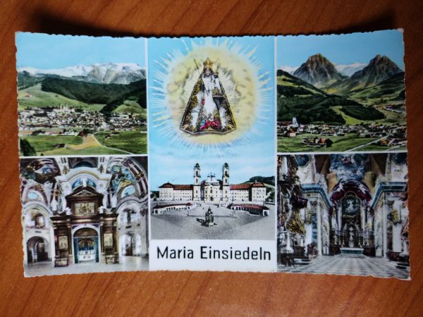 Postcard Maria Einsiedeln