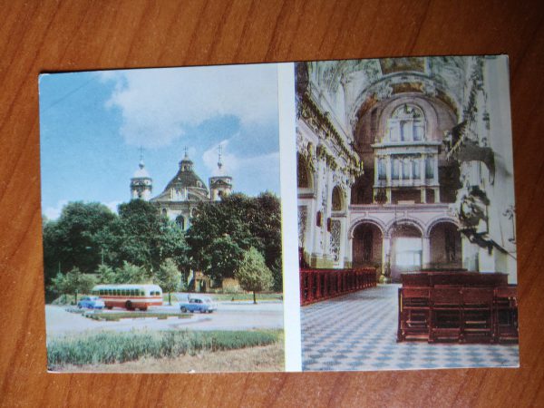 Postcard Vilnius Church