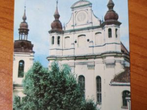 Postcard Vilnius Church