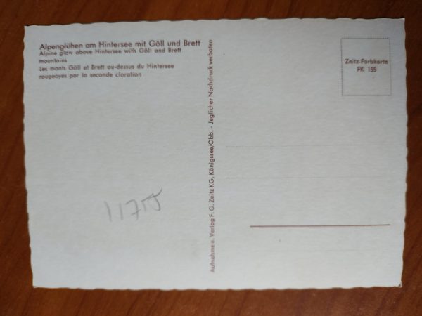 Postcard Gott und Brett - Image 2