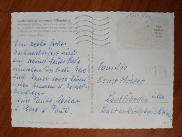 Postcard Bischofsmutze - Image 2