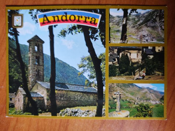 Postcard Andorra Divers Aspects