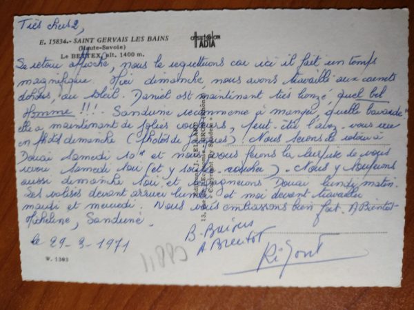Postcard Saint Gervais les Bains - Image 2