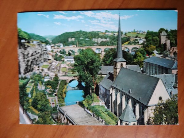 Postcard Panorama Luxembourg