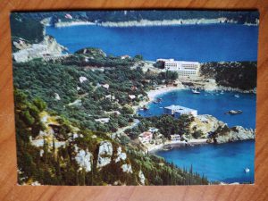 Postcard Corfu Paleokastritsa
