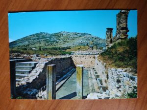 Postcard Filippi Latrines