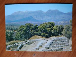 Postcard Crete Agia Triada