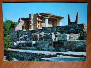 Postcard Crete Knossos