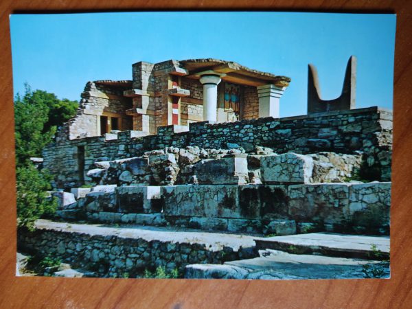 Postcard Crete Knossos