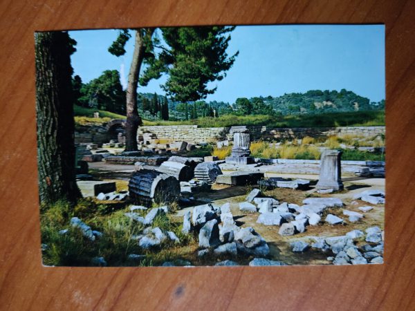 Postcard Olympia Temple of Zeus