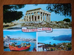 Postcard Greetings from Aegina
