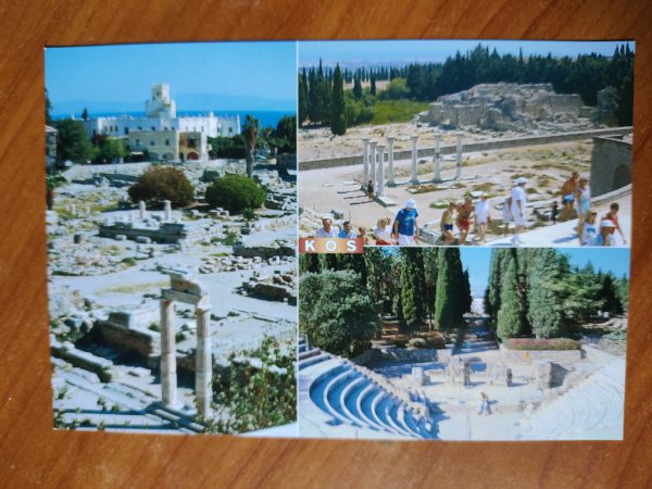 Postcard Kos 3 pictures