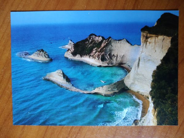Postcard Corfu beach