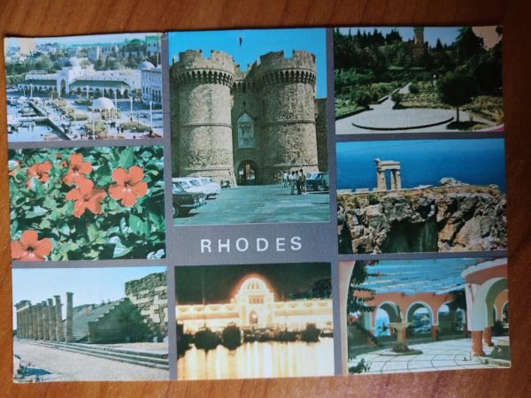 Postcard Rhodes 7 pictures