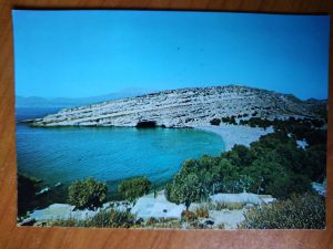 Postcard Crete Matala