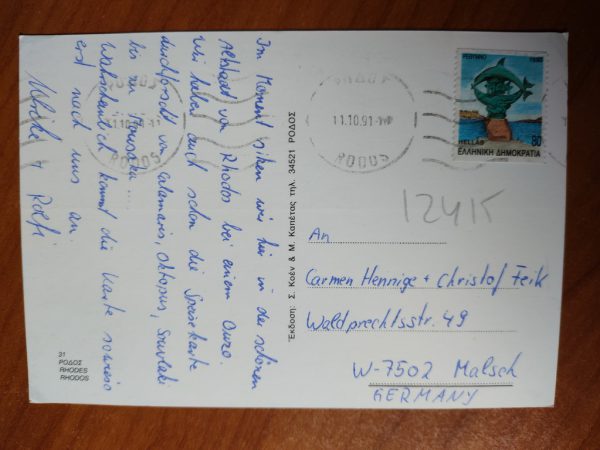 Postcard Rhodes - Image 2