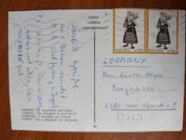 Postcard Athens Akropolis - Image 2